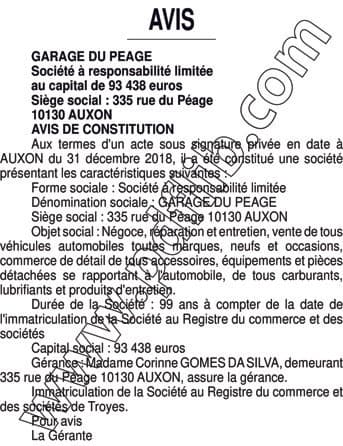 Contenu publication