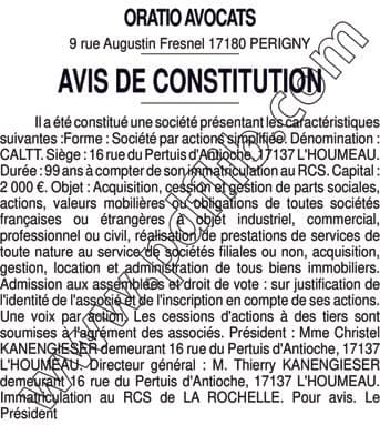 Contenu publication