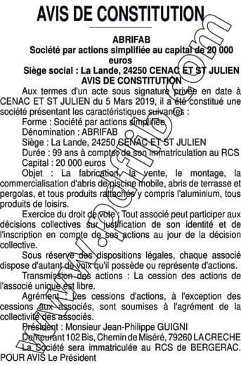Contenu publication