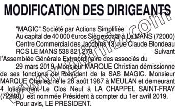 Contenu publication
