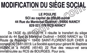 Contenu publication