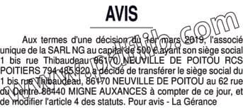 Contenu publication