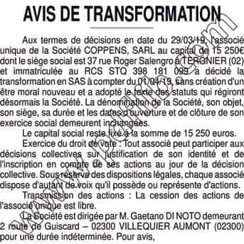 Contenu publication