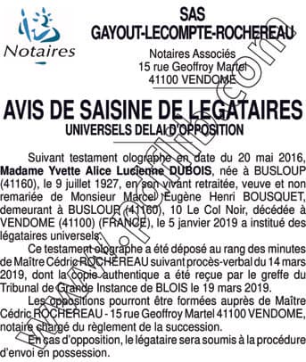 Contenu publication
