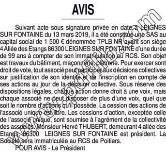 Contenu publication