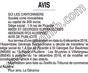 Contenu publication