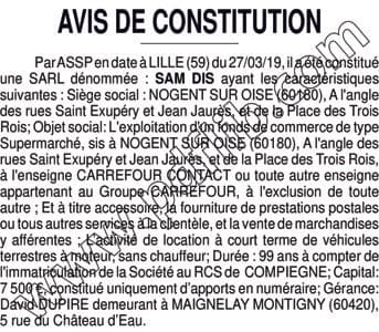 Contenu publication