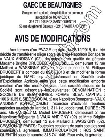 Contenu publication