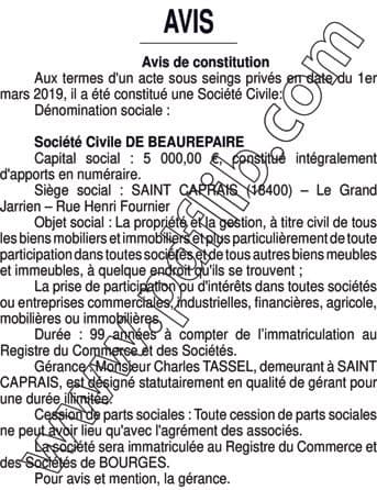 Contenu publication