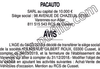 Contenu publication