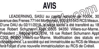 Contenu publication