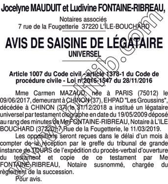 Contenu publication