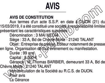 Contenu publication