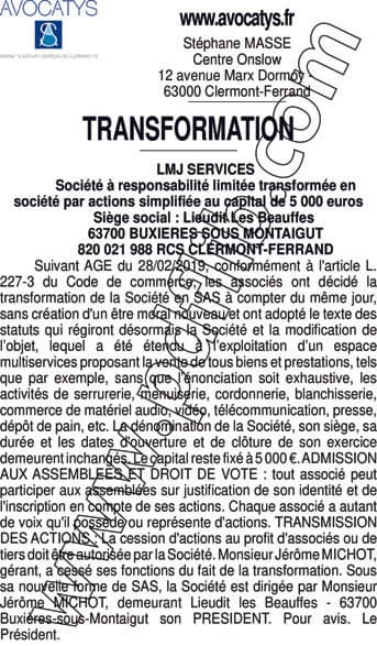 Contenu publication