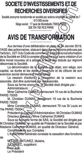 Contenu publication