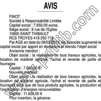 Contenu publication