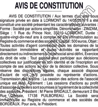 Contenu publication