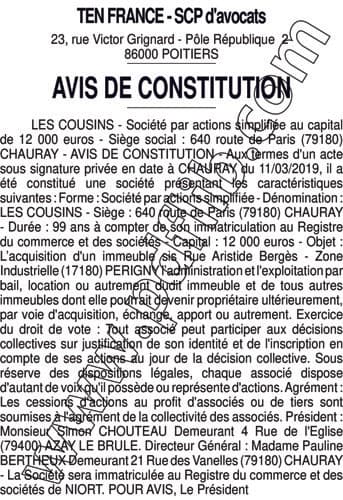 Contenu publication