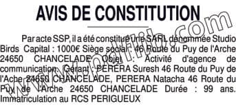 Contenu publication