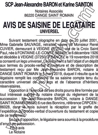 Contenu publication