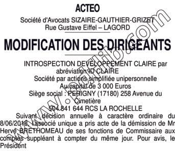 Contenu publication