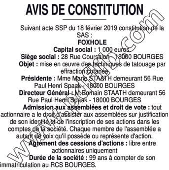 Contenu publication