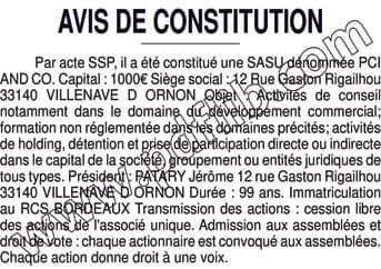 Contenu publication