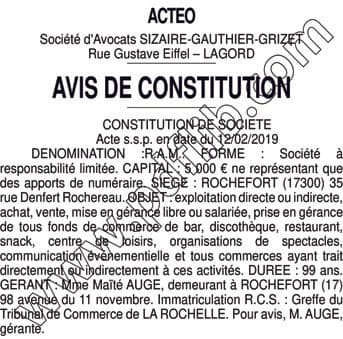Contenu publication