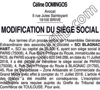 Contenu publication