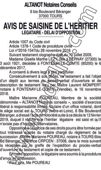 Contenu publication