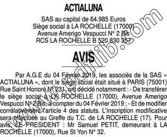Contenu publication
