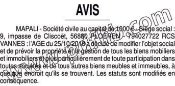 Contenu publication