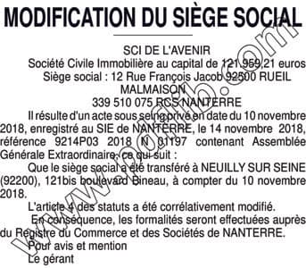 Contenu publication