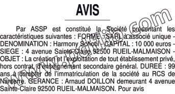 Contenu publication
