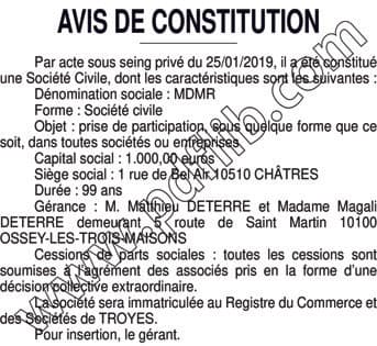 Contenu publication