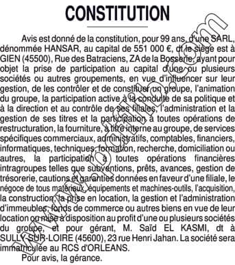 Contenu publication