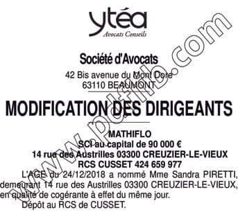 Contenu publication