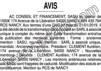 Contenu publication