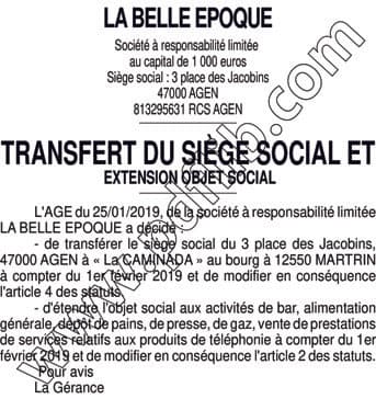 Contenu publication