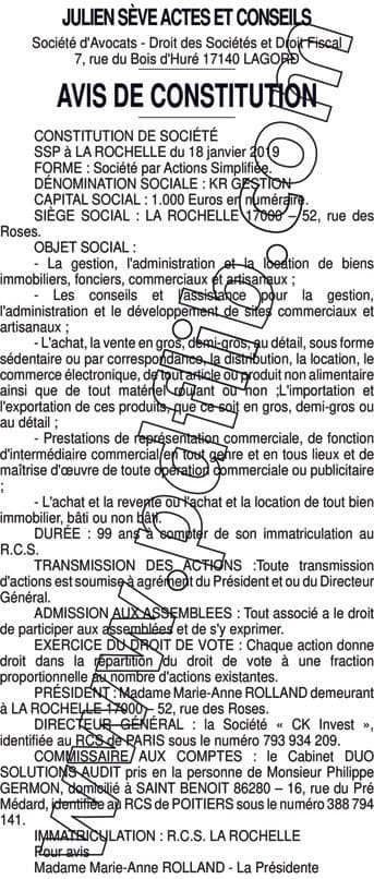 Contenu publication