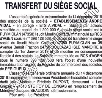 Contenu publication