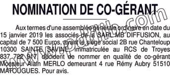 Contenu publication