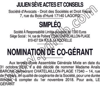Contenu publication