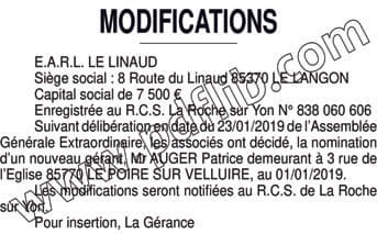 Contenu publication