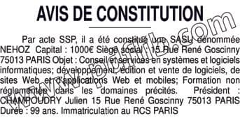 Contenu publication