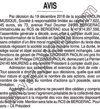 Contenu publication