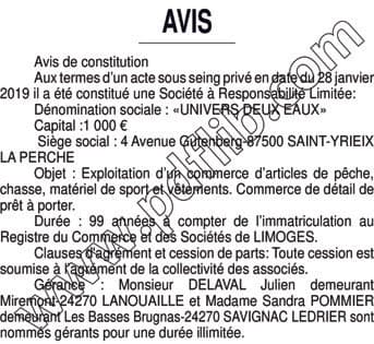 Contenu publication