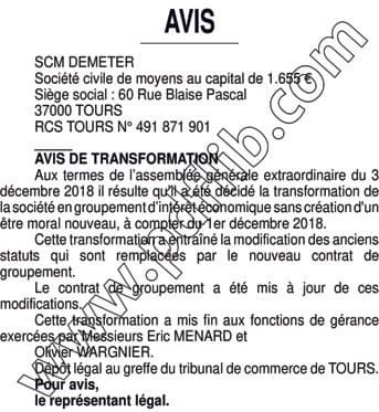 Contenu publication