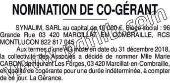 Contenu publication