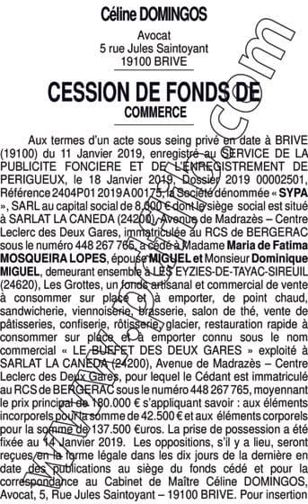 Contenu publication
